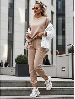 Dámská tepláková souprava beige Dstreet model 21973926 - FashionStreet