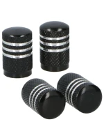 HLINÍKOVÉ ČEPIČKY VENTILŮ DUNLOP 4KS