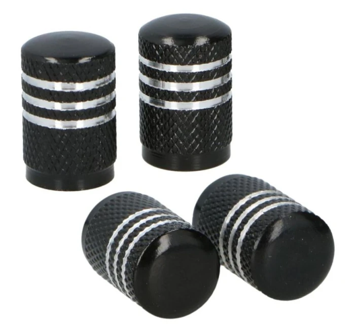 HLINÍKOVÉ ČEPIČKY VENTILŮ DUNLOP 4KS