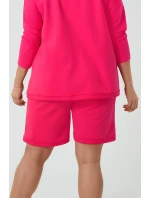 Italská móda Madri krep barva: fuchsiová