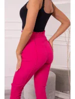 Fuchsiové kalhoty na míru Fuchsiové kalhoty na míru