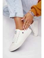 Dámské Kozene Tenisky Big Star Bílé V274869 Dámské Kozene Tenisky Big Star Bílé V274869