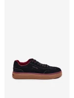 Semišové Dámské Tenisky Černé model 21703330 - Daniel Lopez Just Dare Semišové Dámské Tenisky Černé model 21703330 - Daniel Lopez Just Dare