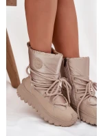 Kožené sněhule na platformě model 21728499 - Lee Cooper