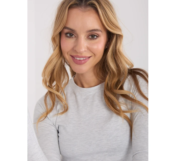Bluzka WT BZ model 21875342 jasny szary - FPrice