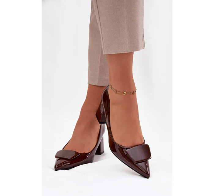 Lodičky na sloupku model 220885 Step in style Lodičky na sloupku model 220885 Step in style