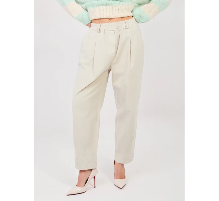 Kalhoty MI SP 2690.00 světle béžové