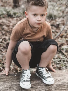 Dětské Vysoké Tenisky Khaki Filemon