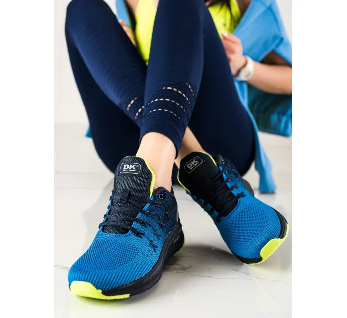 Klasické tenisky dámské modré bez podpatku Klasické tenisky dámské modré bez podpatku