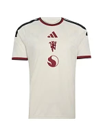 Pánské tričko Manchester United  Jersey, béžové, model 22347022 - ADIDAS