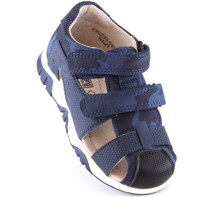 Jr navy blue sandály na suchý zip model 18570091 - NEWS