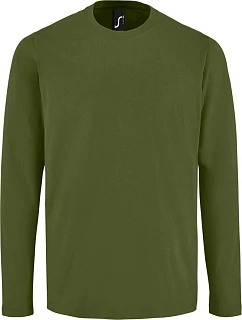 SOL'S Imperial LSL Men Pánské tričko s dlouhým rukávem 25.2074 dark khaki
