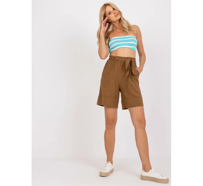 Šortky TW SN BI 26464.07 hnědá