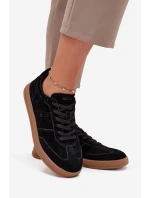 Dámské semišové tenisky Big Star HI-POLY SYSTEM – černé Dámské semišové tenisky Big Star HI-POLY SYSTEM – černé