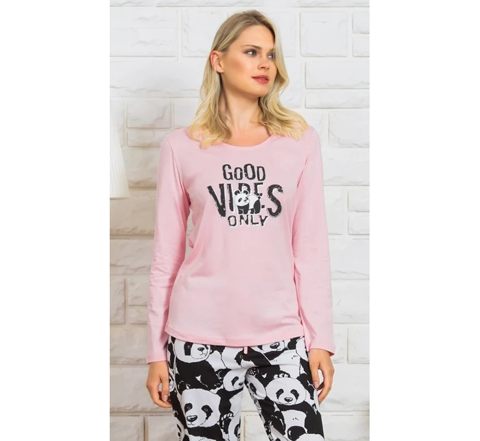 Dámské pyžamo dlouhé Good model 16296983 - Vienetta Secret