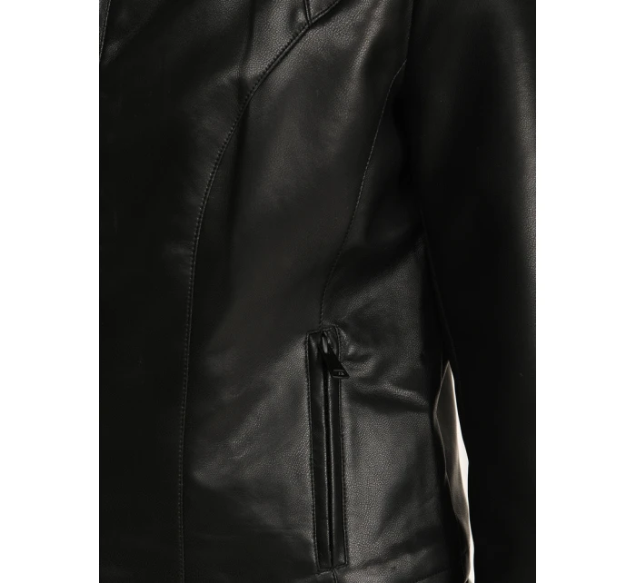 FashionStreet dámská černá bunda TY5565