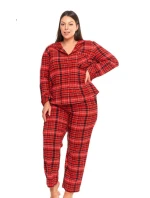 Pyžamo Moraj PDD7200-002 dlouhé/r 2XL-3XL pruhované