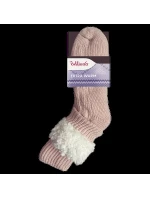 Extrémně teplé ponožky EXTRA WARM SOCKS - BELLINDA - světle růžová