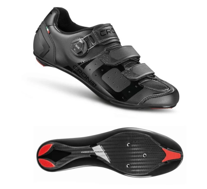 buty szosowe model 21845686 czarne 44 kompozyt - Crono