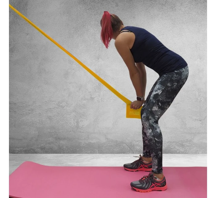 Fitness guma LONG LIGHT žlutá DK model 21155496 - PROfit Fitness guma LONG LIGHT žlutá DK model 21155496 - PROfit