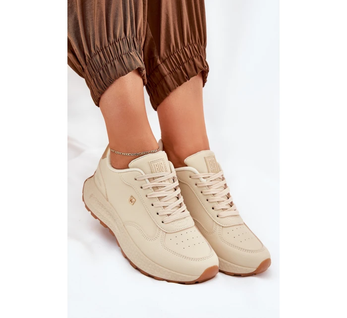 Lehké Sportovní Boty Dámské Big Star model 21690790 HIPOLY SYSTEM Béžové - Big Star Shoes Lehké Sportovní Boty Dámské Big Star model 21690790 HIPOLY SYSTEM Béžové - Big Star Shoes