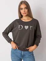 Dámská mikina RV BL 0192.55P Tmavá khaki - FPrice