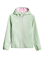 Dívčí softshellová bunda 4F F478 mint 4FJWSS26TSOFF478 47S