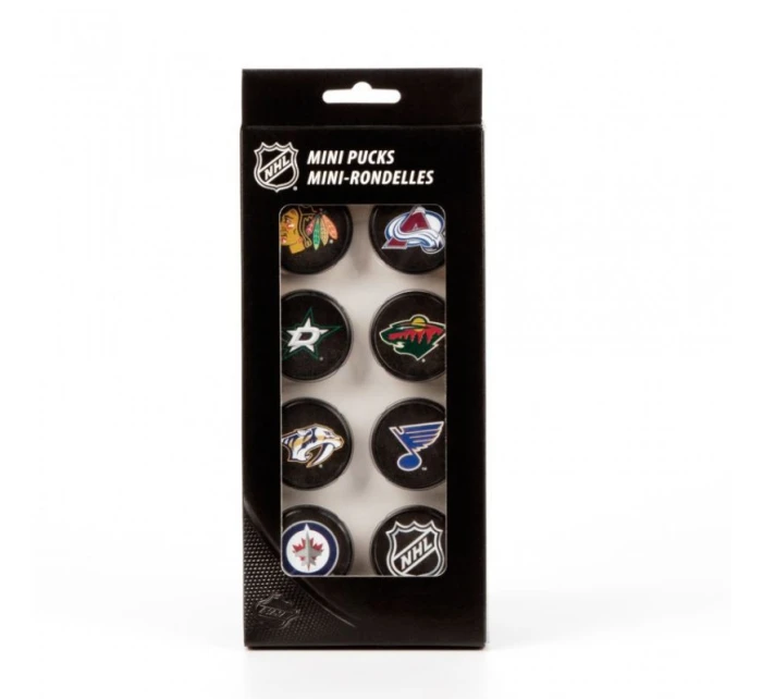 Inglasco NHL Mini Pucks suvenýr Inglasco NHL Mini Pucks suvenýr