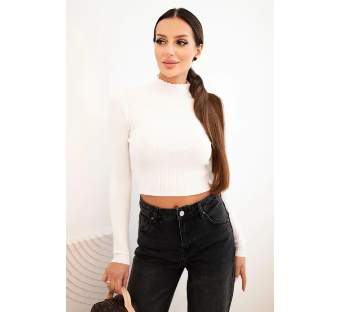 Dámské pruhované šaty s rolákem a ozdobnými knoflíky bordová