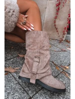 s  dílem do  s přezkou Khaki model 21715259 - Boto