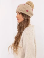 Czapka AT CZ model 20731375 beżowy - FPrice