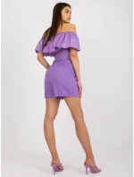 Šortky model 18375385 fialová - FPrice Šortky model 18375385 fialová - FPrice