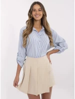 Sukně MI SD model 20976015 béžová - FPrice Sukně MI SD model 20976015 béžová - FPrice