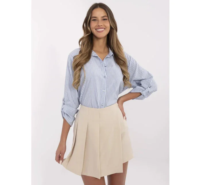 Sukně MI SD model 20976015 béžová - FPrice Sukně MI SD model 20976015 béžová - FPrice