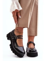 Dámské boty na nízkém podpatku černá Saviwa Dámské boty na nízkém podpatku černá Saviwa