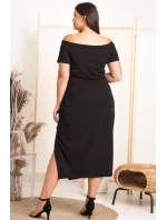 Dámské šaty SA566 černá - Karko