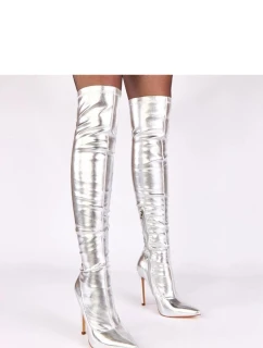 Kozačky na podpatku  model 221363 Solea