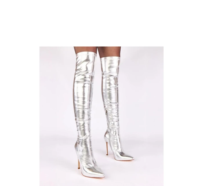 Kozačky na podpatku model 221363 Solea Kozačky na podpatku model 221363 Solea