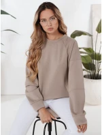 UZORI dámská mikina béžová FashionStreet BY1285