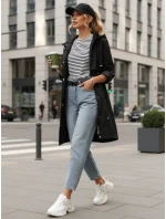 Dámská přechodná bunda parka černá FashionStreet TY5556 Dámská přechodná bunda parka černá FashionStreet TY5556