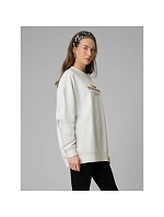 Dámská oversize mikina bez kapuce 4F 4FRSS26TSWSF2993-11S dámské