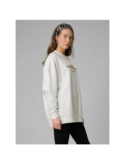 Dámská oversize mikina bez kapuce model 22171713 dámské - 4F