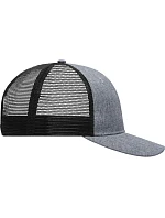 MB 6 panelová síťovaná kšiltovka 03. grey melange/black model 22495718 - Daiber MB 6 panelová síťovaná kšiltovka 03. grey melange/black model 22495718 - Daiber