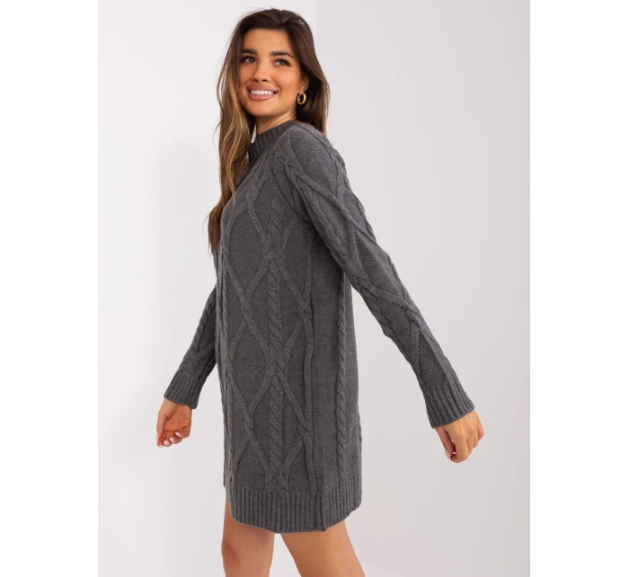 Šaty BA SK 8012 1.66P tmavě šedá