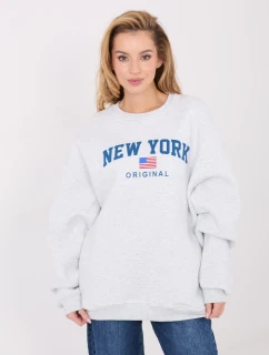 Mikina WT BL A1064.09P světle šedá