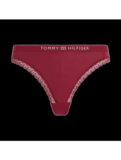 Dámské kalhotky Tonal Logo Lace UW0UW04183-XJS - Tommy Hilfiger