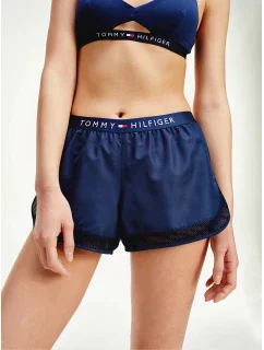 Dámské šortky UW0UW02153-CUN modrá - Tommy Hilfiger