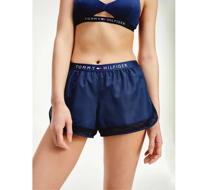 Dámské šortky UW0UW02153-CUN modrá - Tommy Hilfiger Dámské šortky UW0UW02153-CUN modrá - Tommy Hilfiger