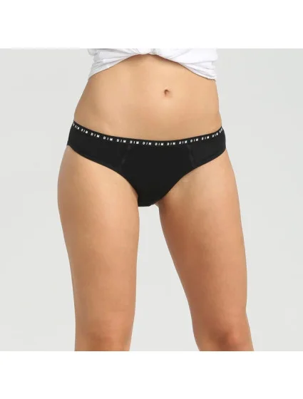 Dámské kalhotky MENSTRUAL midislip Černá - BELLINDA DIM