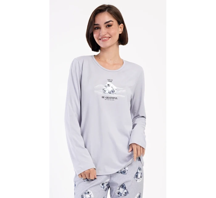 Dámské pyžamo dlouhé Polar model 20656603 - Vienetta Dámské pyžamo dlouhé Polar model 20656603 - Vienetta